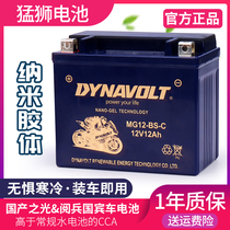 Lion motorcycle battery 12v pedal 125 motorcycle battery free of maintenance of universal lord bell 7a dry battery