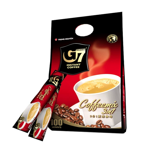 Вьетнам импортирован G7 Coffee 1600G Три -на один толстый благовонный тип 100 Установлен быстро -Специальный порошок кофе на центральных равнинах