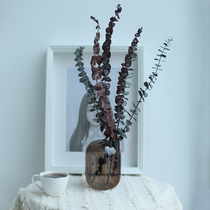 Rosewood Green Yougali Leaf Evergreen Flowers Copper Money Eucalyptus Eucalyptus Leaf In-home Flower Arrangement Bottle Photo Prop Soft Dress