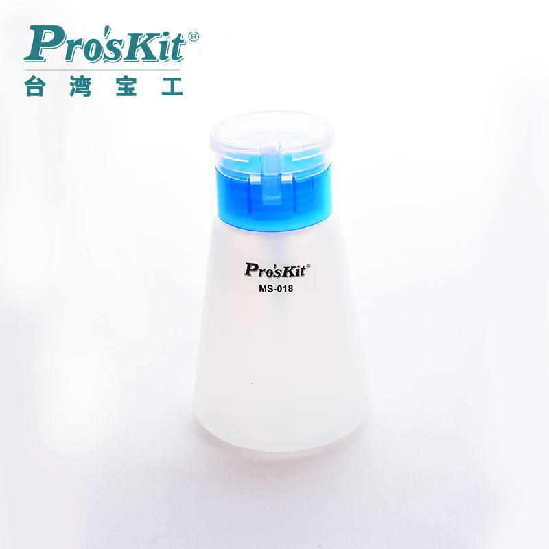 Taiwan Baogong MS-018 180ml drip bottle leak-proof press-type alcohol bottle alcohol pump solvent bottle