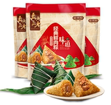 真真老老 嘉兴粽子礼袋 130g*3袋 券后9.9元包邮 (14.9-5)