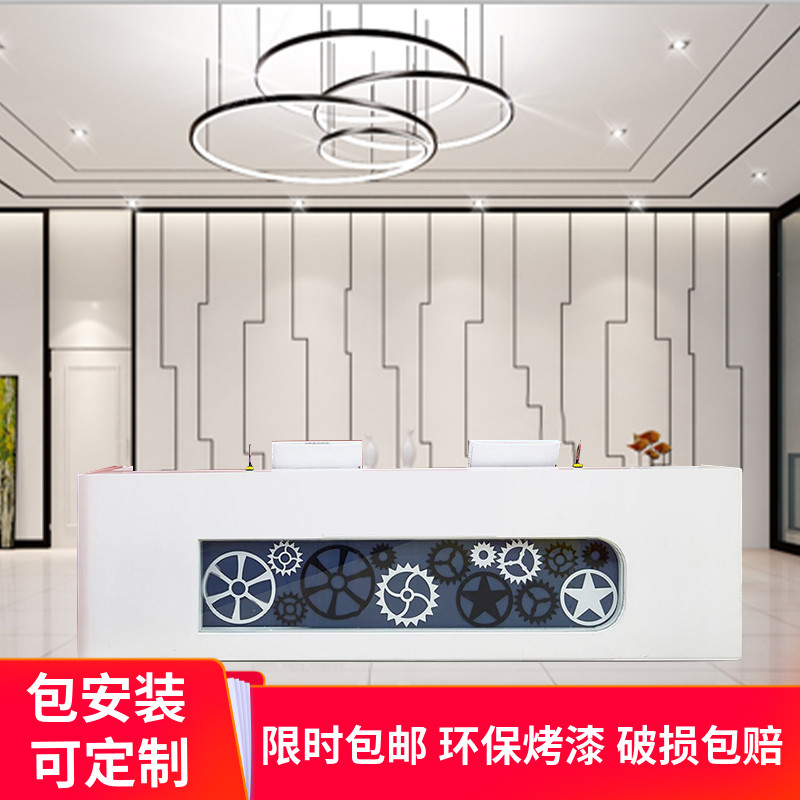 Lego reception desk early education center kindergarten training and education institution bar art center paint consultation