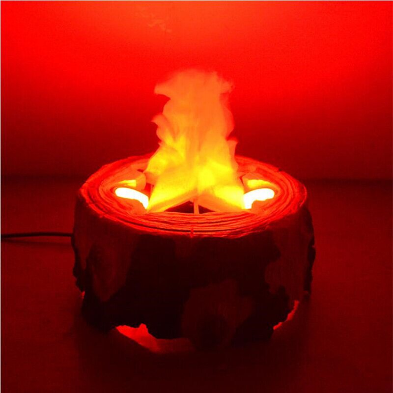 Housewarming into the brazier Chinese stove layout creative ornaments flame lamp props wedding small wedding festive