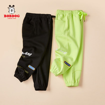 Babu Bean Boy Sports Pants Autumn Winter 2022 New Foreign Air Winter Dress Han Edition Children Pants Casual Long Pants Tide
