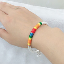 Sterling Silver Bracelet Female 999 Silver Solid Korean Simple Fresh Student Female Joker Open Fine Foot Silver