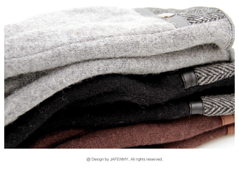 Gants pour homme en Laine Cachemire - Ref 2781608 Image 39