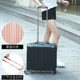 Suitcase women's small lightweight password small trolley can board the plane 20-inch 18 suitcase mini men's suitcase