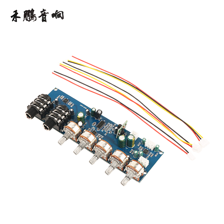 PT2399 karaoke reverberation board mic microphone microphone front level enlarged plate single power DIY accessories without knob