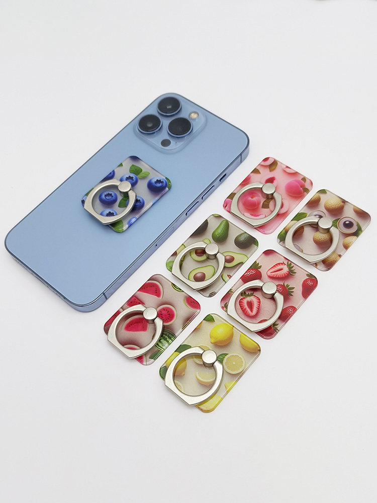 Fruit Series Phone Ring Holder Stand Desktop Lazy Holder for Watching Shows Anti-Lost Anti-Drop Wristband Creative Internet Celebrity Style