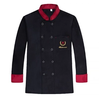 Карманная кухня длинные рукава 【черные】