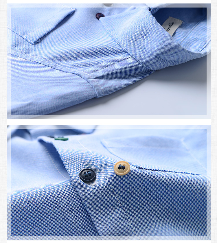 Chemise garcon ANGLECHEST à manche longue - Ref 2074901 Image 15