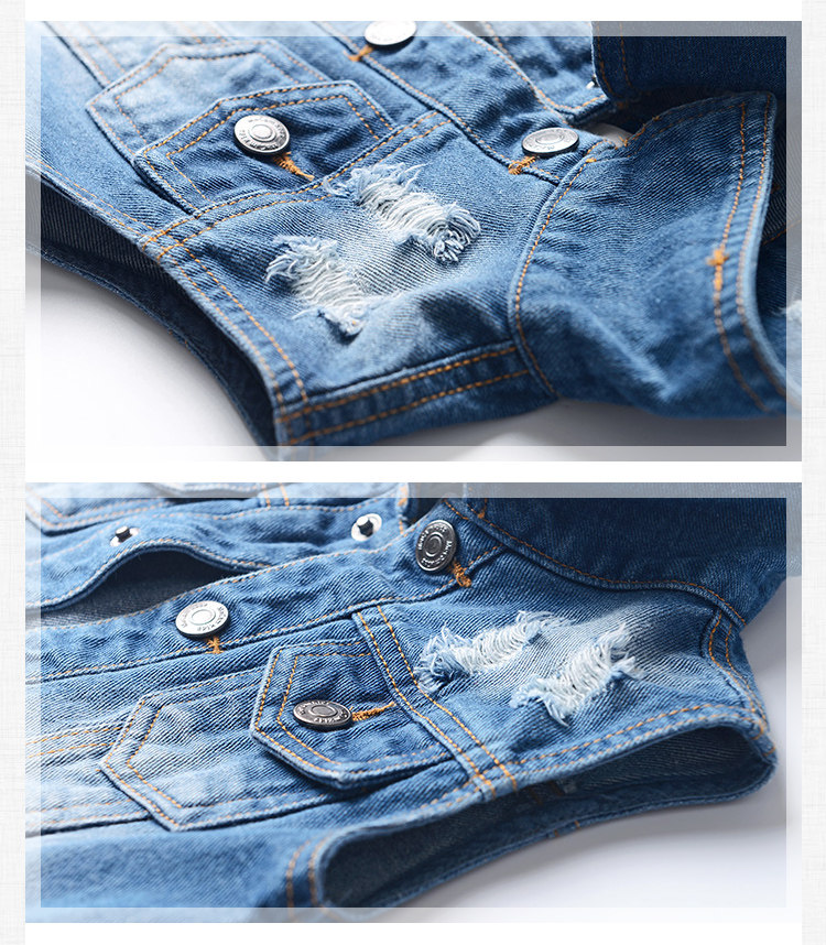 Gilet garcon ANGLECHEST en toile - Ref 2067419 Image 12