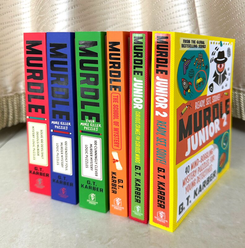 Murdle, the Global Hit Detective Game, Combines Puzzle Solving and Sudoku into a Reasoning Masterpiece Written by G.T. Cabell. a Logic-Based Amazon No.1 Thinking Training Book, a Complete Set of Six Immersive Mystery Scripts