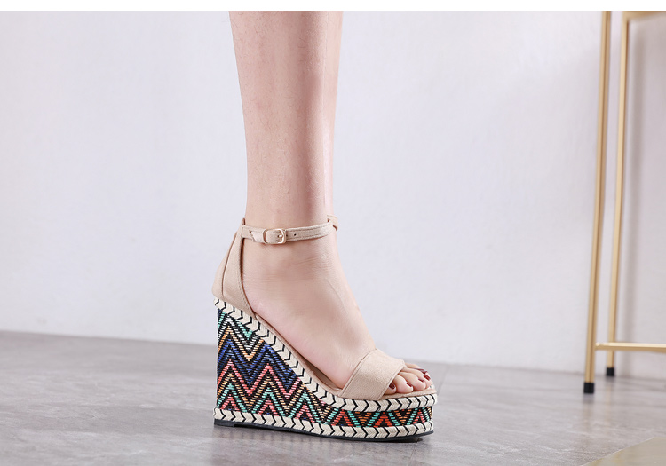 F8593 720K GIÀY DÉP SANDAL NỮ GUATDU CHỐNG NƯỚC MÙA HÈ ĐẾ XUỒNG ĐẾ CAO GIÀY DÉP NỮ G02 SẢN PHẨM MỚI