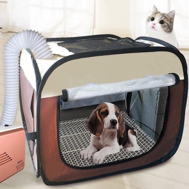 Pet Drying Box Kitty Dryer Dog Hair Dryer Muted Drying Bag Home Bath Blow-drying Blow Hair God