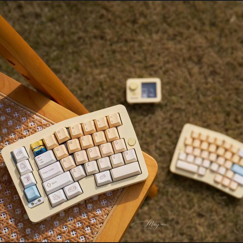 [in Stock ] Qk Alice Duo Customized Dual-Mode Mechanical Keyboard Kit with Assembly Service Available