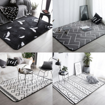 Thickened ins balcony cute floor mat blanket dormitory sofa large living room coffee table bedroom bedside carpet