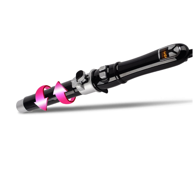 Automatic curly hair stick without injury Ceramic Pear Flowers Large Wavy Roll Professional Curly Hair Rod Electric Rotary Sloth God Instrumental