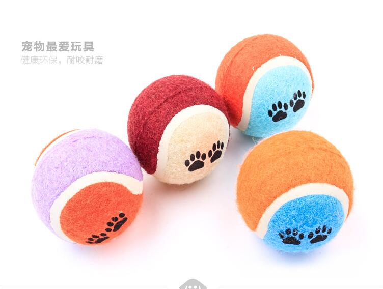 Chó đồ chơi bóng thú cưng đồ chơi jinmaotai huấn luyện thú cưng mèo tennis những đồ chơi cho chó	