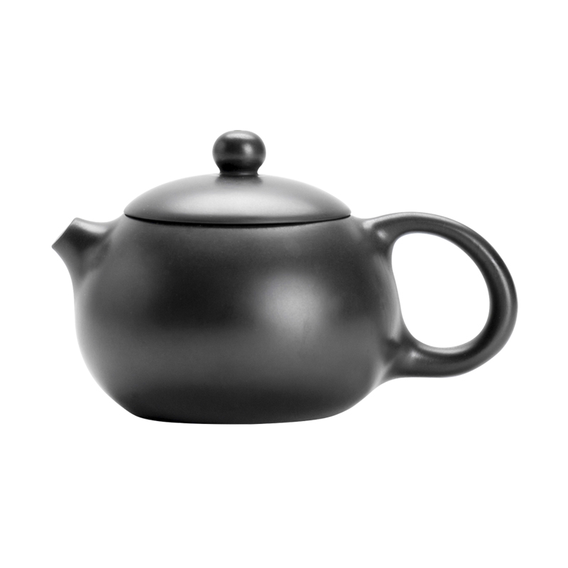 Chiang kai - shek black mud ore it semi - manual xi shi pot of kung fu tea set household teapot Japanese tea taking