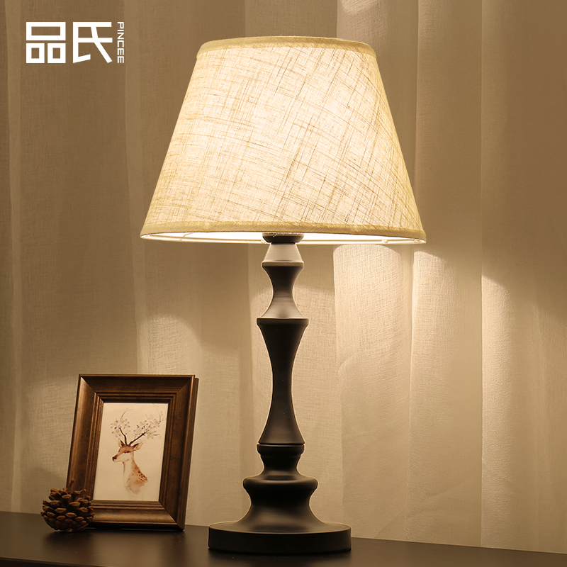 Table Light Bedroom Bedside Nordic American Living Room Lamp Modern Minima Fashion Cozy Creative Remote Control Bed Head Lamp