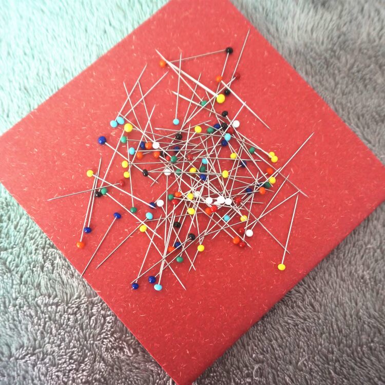Ngọc trai hạt kim định vị pin ngọc pin handmade cụ Trung Quốc dòng nút DIY phụ kiện đồ trang sức chất liệu dây thừng vòng đeo tay - Công cụ & vật liệu may DIY khung tranh thêu chữ thập
