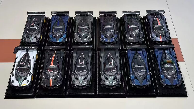 Hh Model 1:18 Pagani Zonda R Evolution Resin Car Model