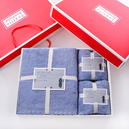 Банное полотенце, комплект, подарочная коробка, подарок на день рождения, делается под заказ, 3 предмета, с печатью вашего логотипа