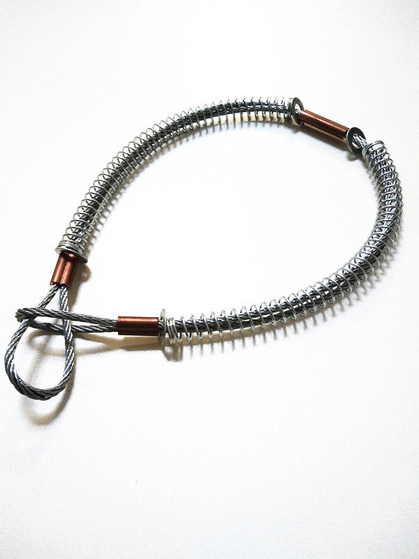 Steel cable insurance rope manufacturer orders to make hydraulic injection moulding insurance rope iron galvanized insurance rope anti-fall insurance rope-Taobao