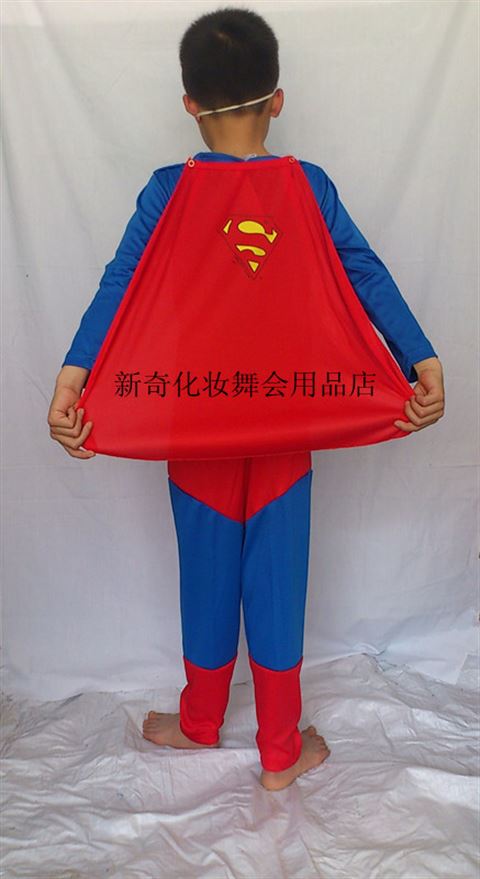 Quần áo Captain America Trang phục Halloween Đồ dùng biểu diễn Trang phục Người nhện Trang phục trẻ em Siêu nhân - Sản phẩm Đảng / Magic / Hiệu suất đồ hoá trang siêu anh hùng