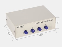 Maituovimoment MT-232-4 4-mouth RS232 serial port switcher 9-pin COM mouth shareware 4 in 1 out