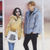 Mẫu mùa đông 2003-P100 2018 với áo khoác cotton trùm đầu dày áo khoác nữ Trang phục Couple
