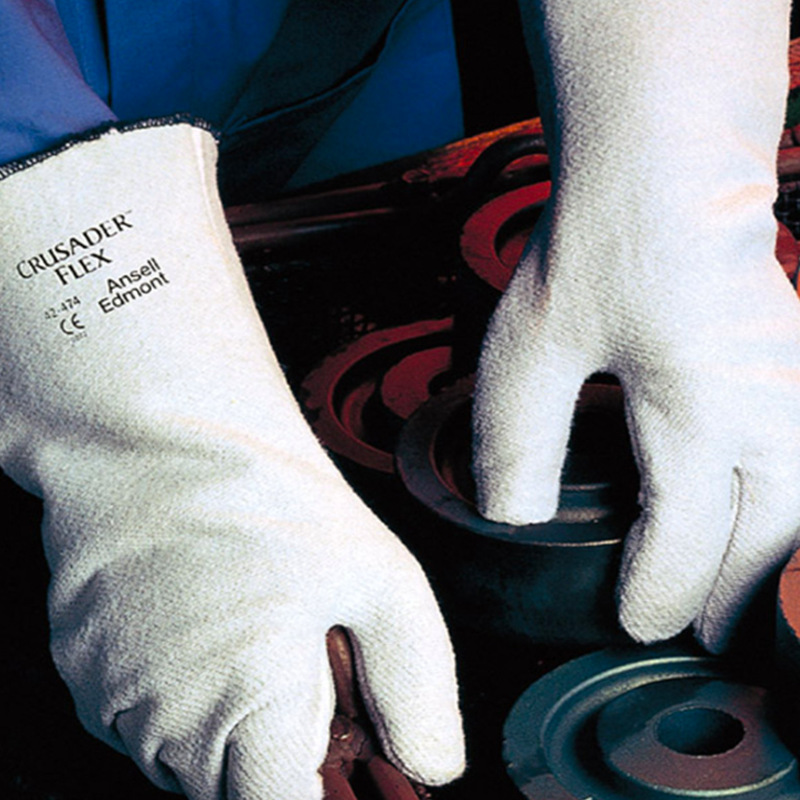 Ansell Ansell 42-474 thermal insulation high temperature resistant glove oven with industrial wear-resistant 200 ℃ labor protection