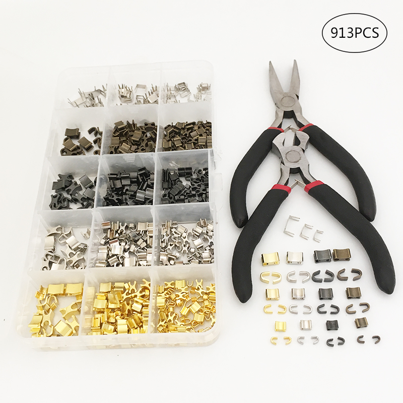 No. 3, No. 5, No. 8 Metal Zipper Stopper, I-Shaped Code, Luggage Zipper Accessories, Zipper Head Stopper, Pure Copper, Environmentally Friendly