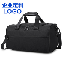 Large-capacity sports fitness bag thirst separation training bag portable travel bag custom logo printing pattern gift