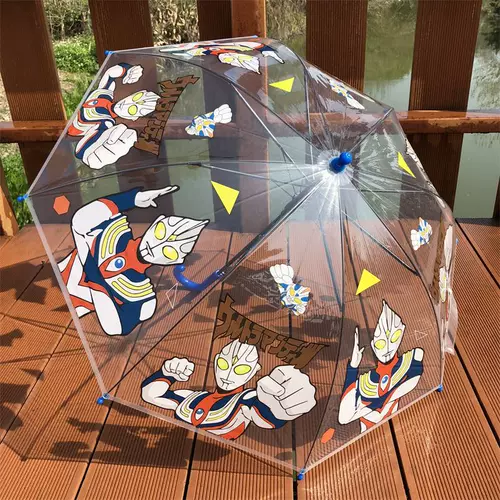 Ultra, Ультрамен Тига, мультяшный автоматический зонтик для школьников для мальчиков и девочек для принцессы для детского сада