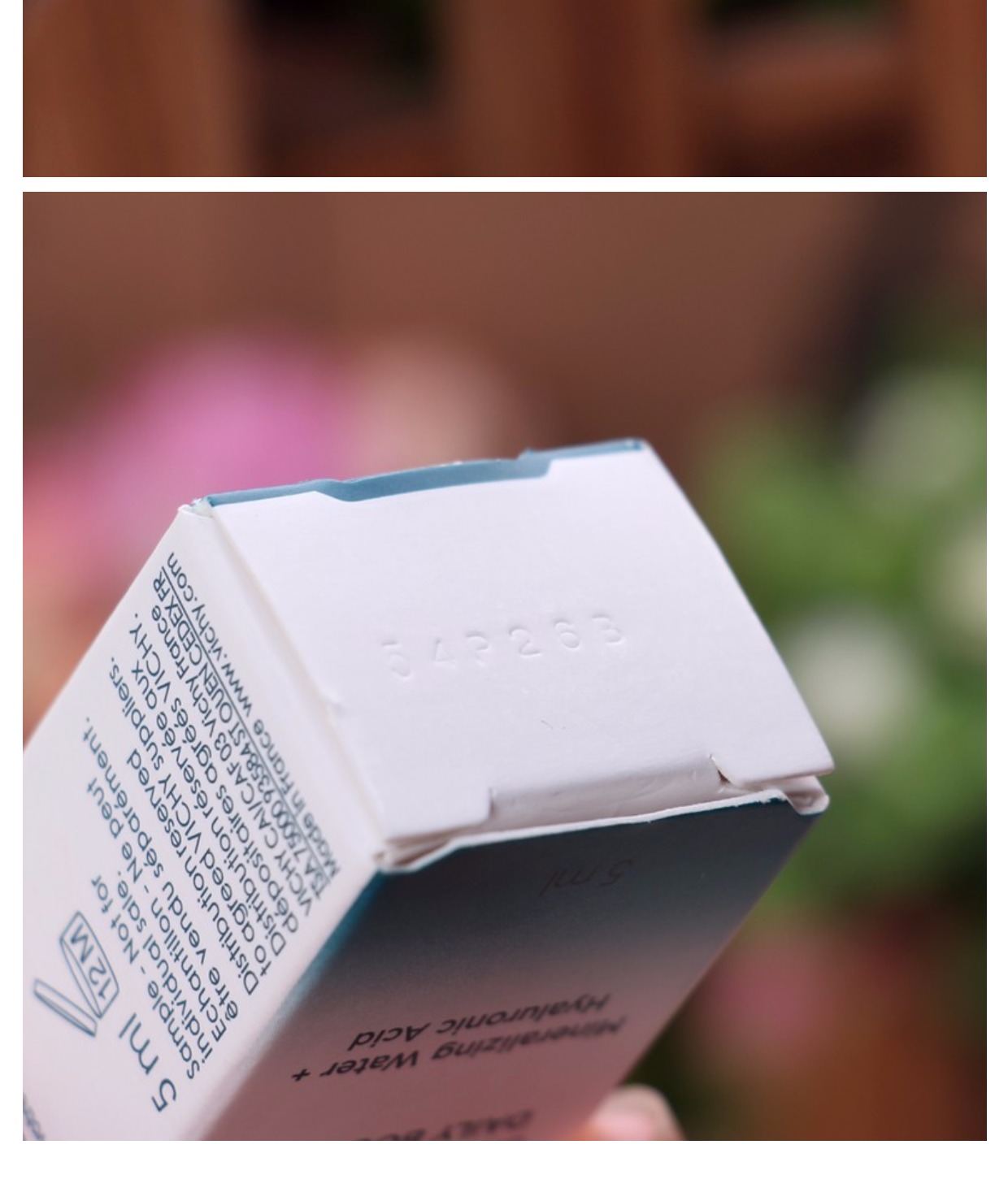 Vichy Empowerment số 89 Micro Essence Lotion 5ml Volcanic Energy Chai Muscle bottom Moisturising Giữ ẩm tinh chất thông đỏ