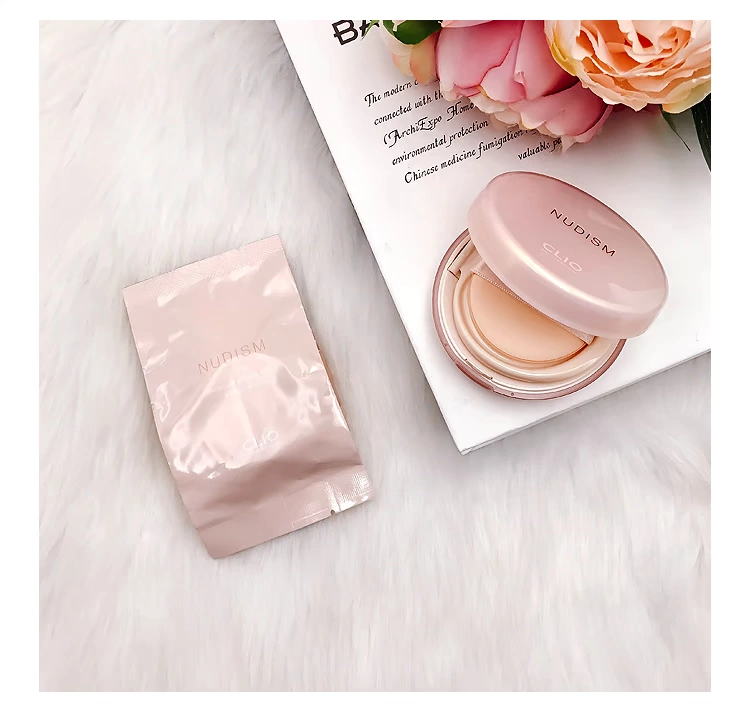 Teng Yujia Beauty Shop Clio 珂莱欧 水光 精 气垫 BB Foundation Cream Thay thế trang điểm nude tự nhiên