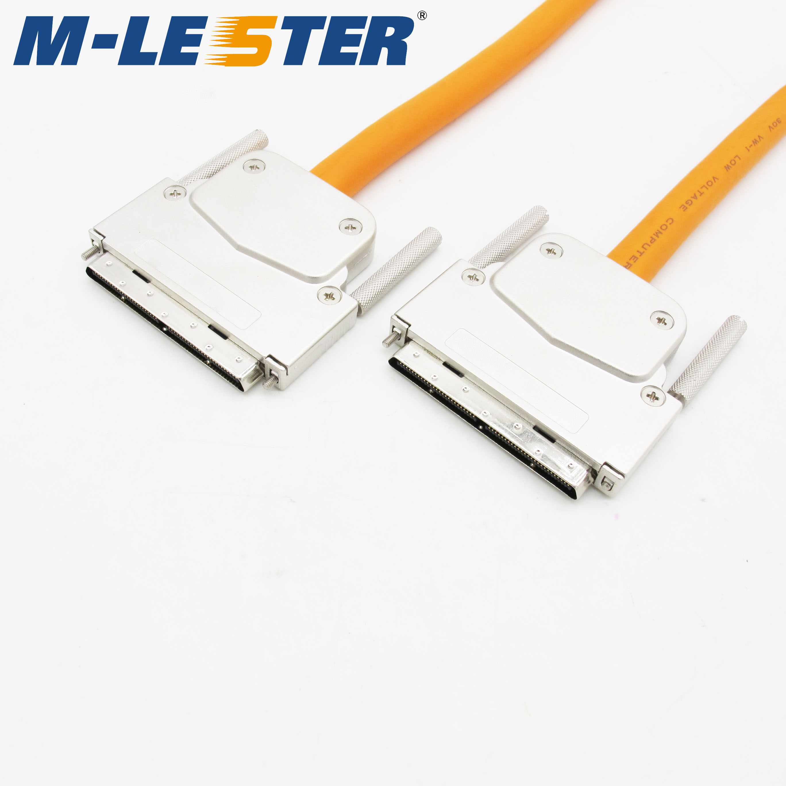 Monleister SCSI line VHDCI100 cable small 100 SCSI connector V100M DB100M 1 meter