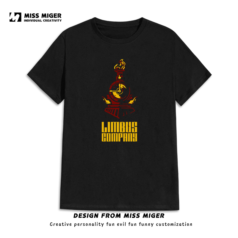 Limbus Company Clothing Anime Game Merchandise T-Shirt for Men Limbus Company Short-Sleeve Customizable T-Shirt Limbus Company Clothing Anime Game Merchandise T-Shirt for Men Limbus Company Short-Sleeve Customizable T-Shirt