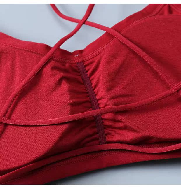 Mùa hè làm đẹp trở lại dây đeo vest nữ cảm giác chéo đai quấn ngực ống đồ lót hàng đầu nữ sinh viên Hàn Quốc phần mỏng - Ống áo ngực