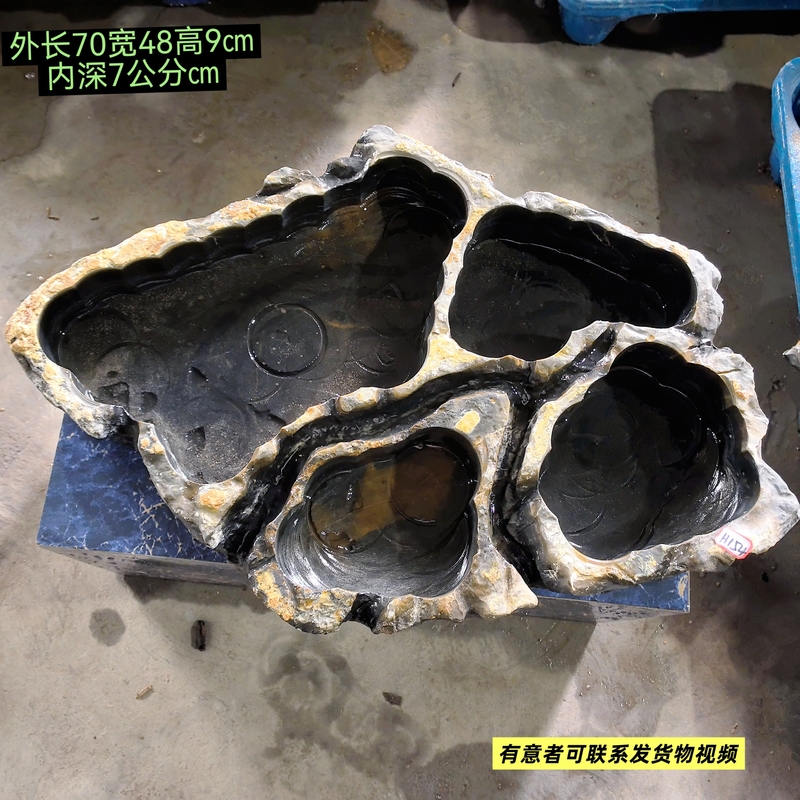 Natural Raw Stone Flower Pot Stone Basin New Chinese Style Retro Vase Potted Green Plant Stone Ware Pet Food Bowl Natural Raw Stone Flower Pot Stone Basin New Chinese Style Retro Vase Potted Green Plant Stone Ware Pet Food Bowl