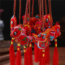 End of the Dragon Boat Festival Hanging Neck Perfume Bag children Traditional Chinese zodiac Genus Phaisanid sachet Colorful Rope Embroidered Pendant Pocketbag