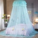 giường 1,5m 1.8m chúa lưới màn chống muỗi trần mái vòm được mã hóa tài khoản 0,9 1,2 sợi miễn phí vận chuyển - Lưới chống muỗi màn chụp gấp gọn người lớn