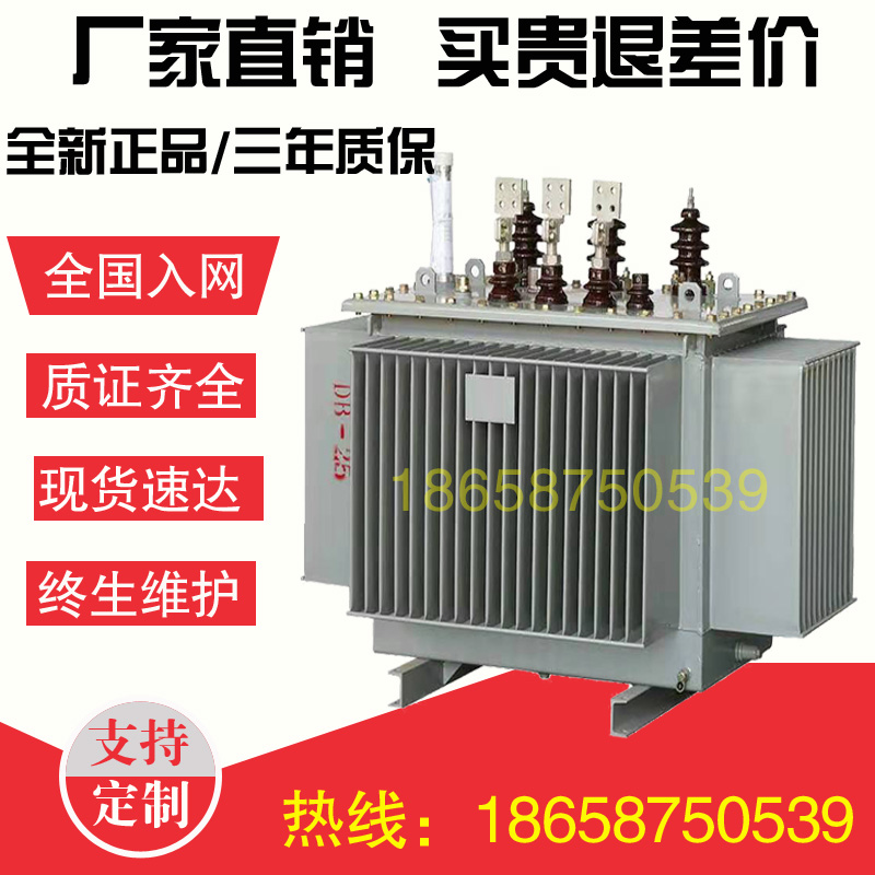 S11-M-20KVA oil immersed power transformer 30 63 80125500630 800kws13 high pressure 10