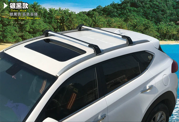 Zotye T600 SR7 SR9 Damai X5 Maiwei giá đỡ hành lý thanh ngang giá nóc giá du lịch - Roof Rack