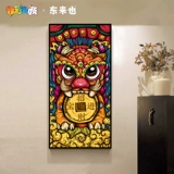 Jiacai tianyan diy цифровой масляной живопись аниме китайский персонаж Гучэн