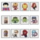 Набор Marvel серии A из 12 пар