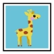 B090 Cartoon Giraffe