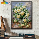 Jiacai Tianyan DIY Цифровая масляная живопись аниме цветочный ландшафт